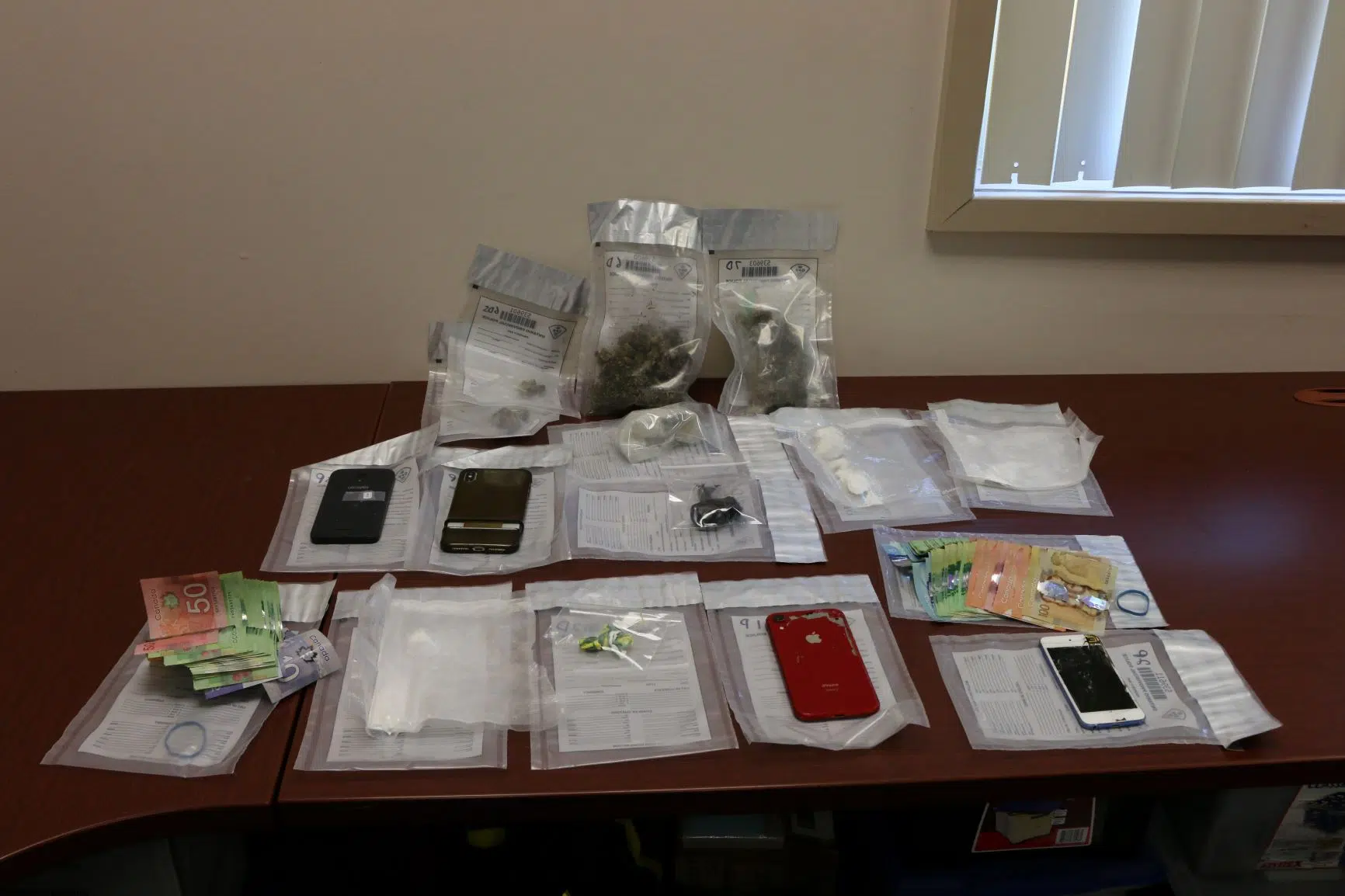 Traffic stop results in drug and weapons charges