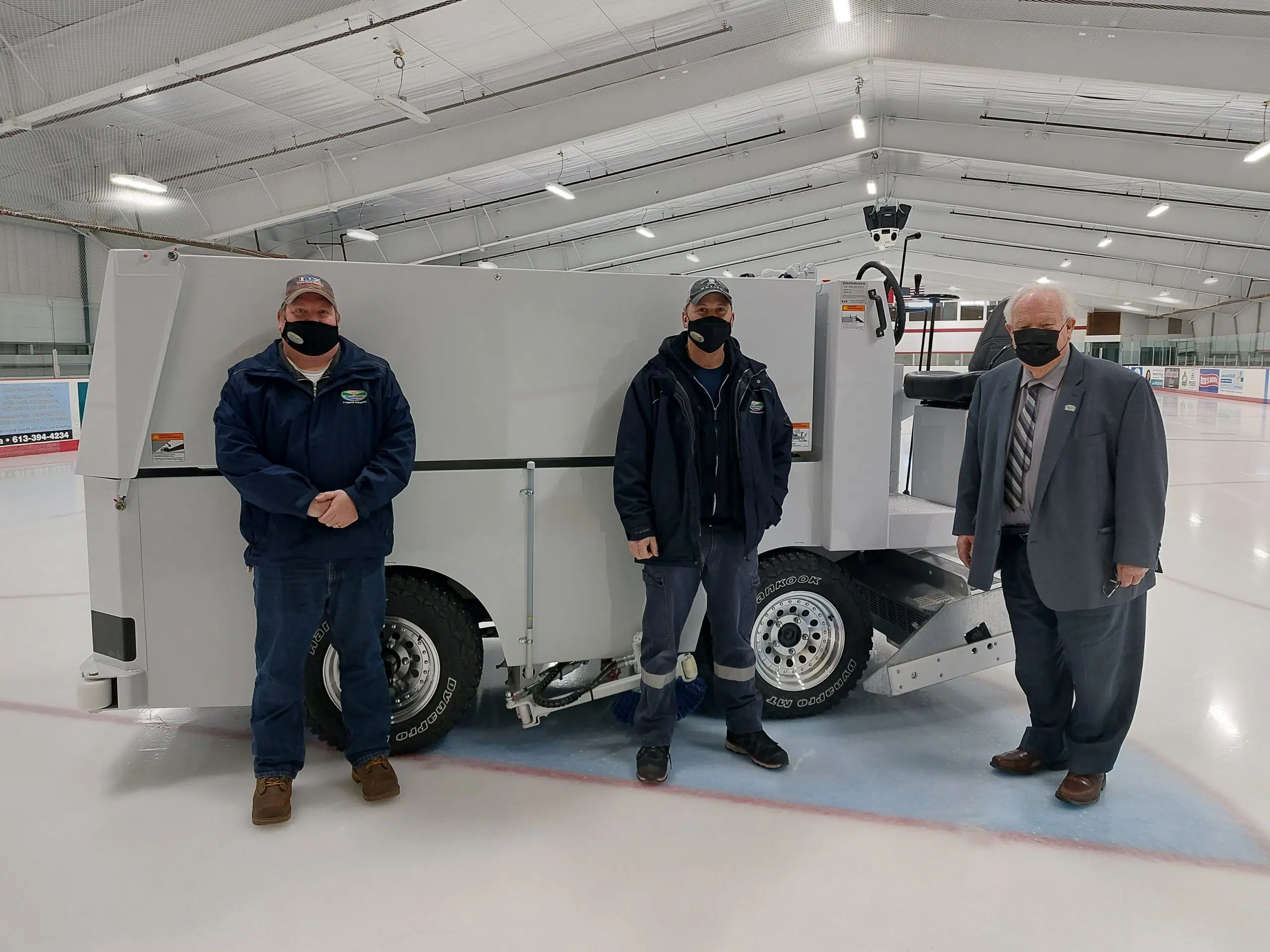 Electric ice resurfacer helps Quinte West go green