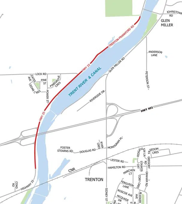 Speed limit inquiry on stretch of Highway 33