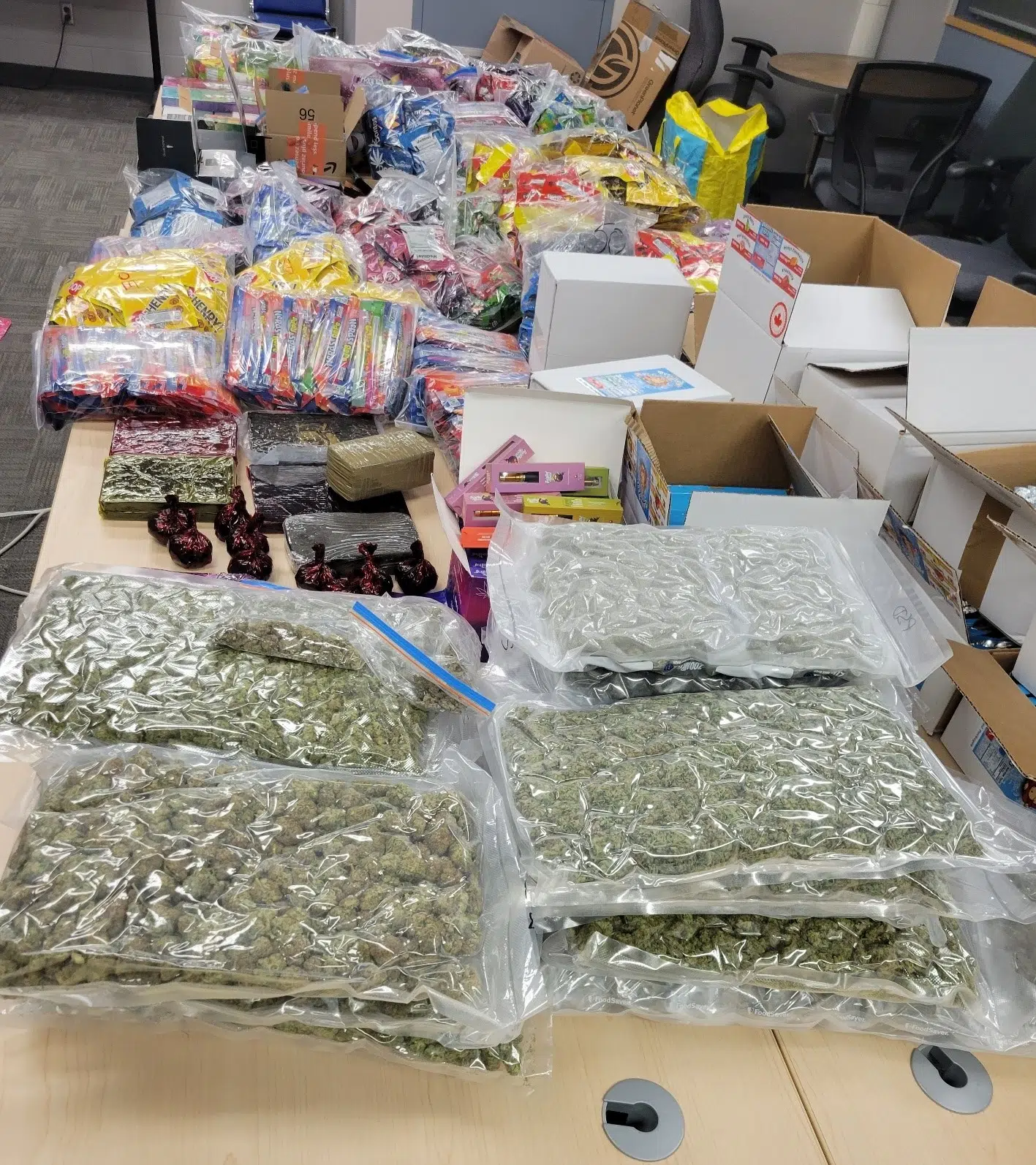 Drugs seized at Joyceville