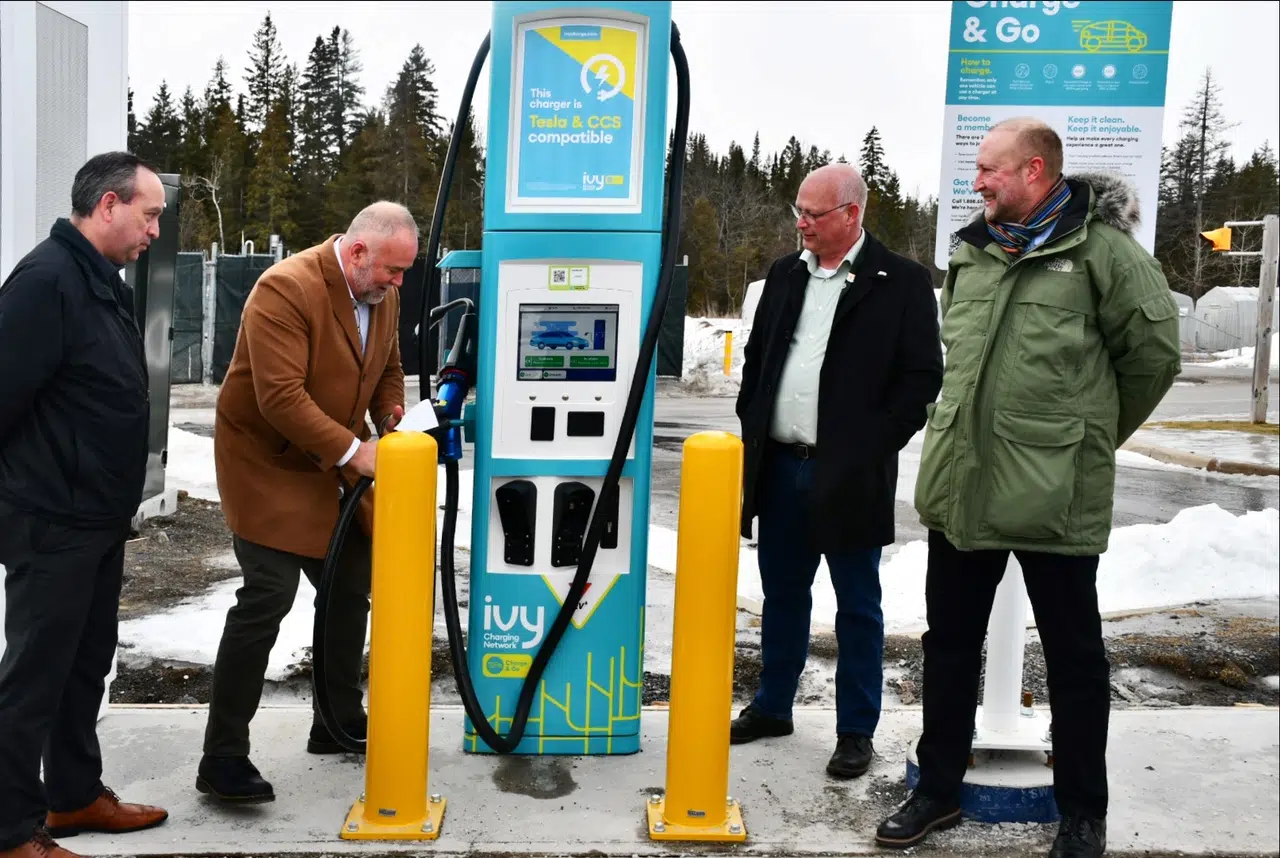 EV charging stations come to Odessa and Napanee ONroutes