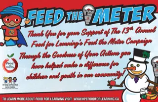 Meters well fed in December for a good cause