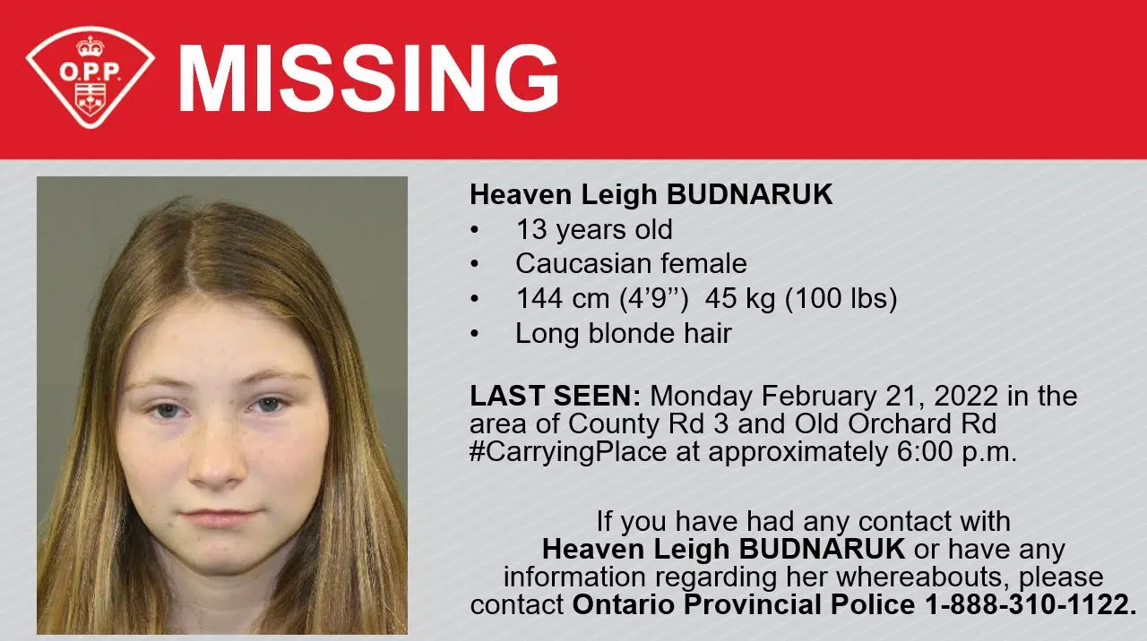 Missing girl located