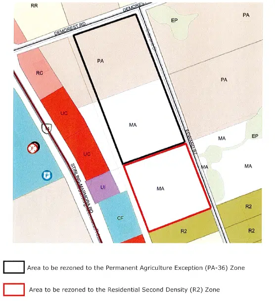 Stirling-Rawdon property available for residential development