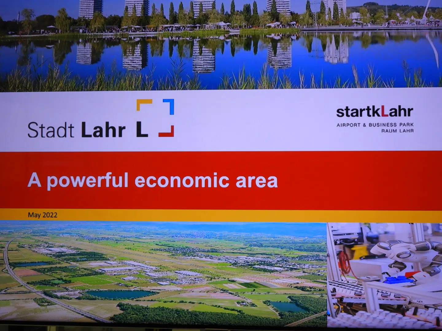 Twin cities get down to business