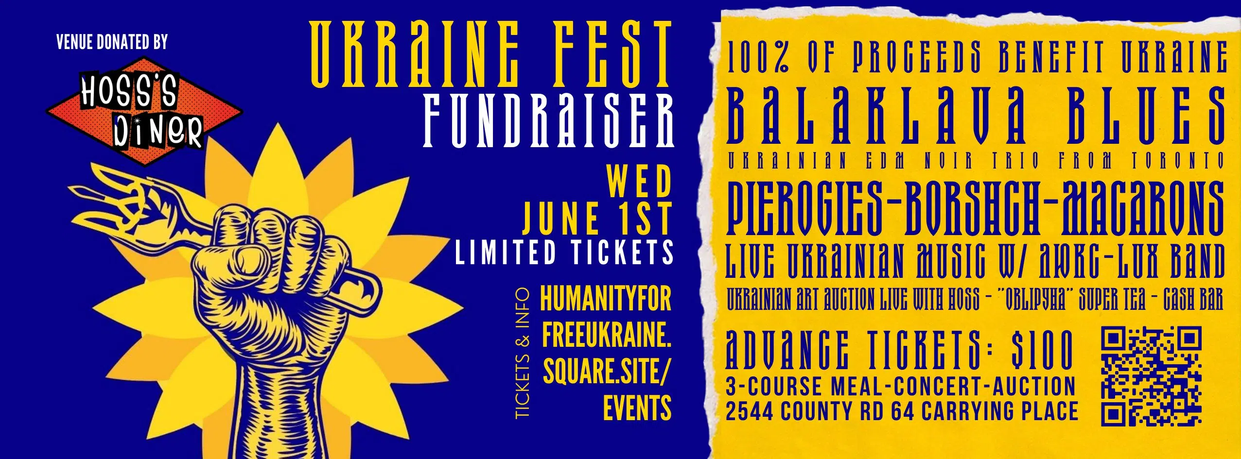 Ukrainian fundraiser goes Wednesday in The County