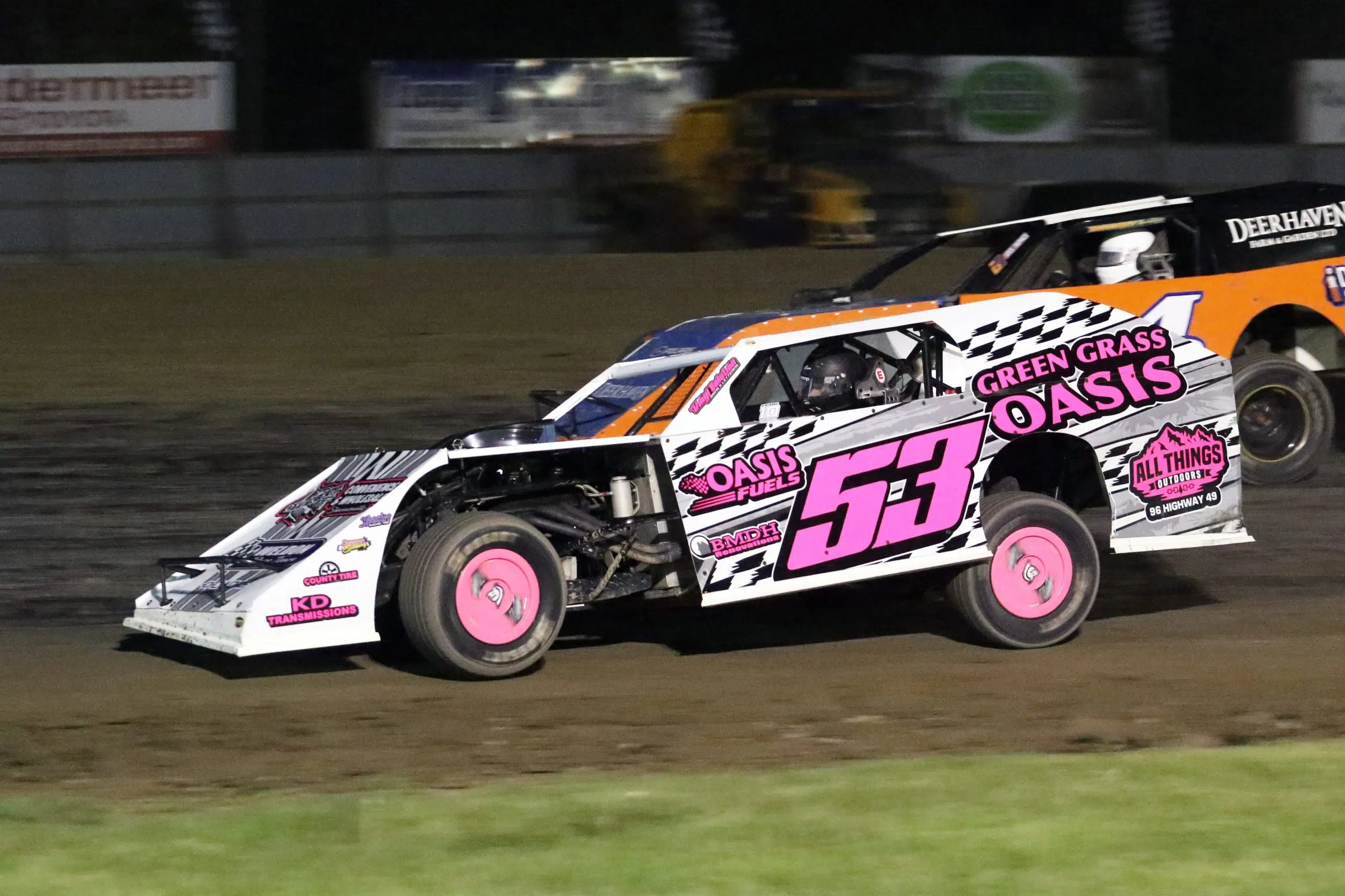 Wade Purchase races to monthly honours at Brighton Speedway