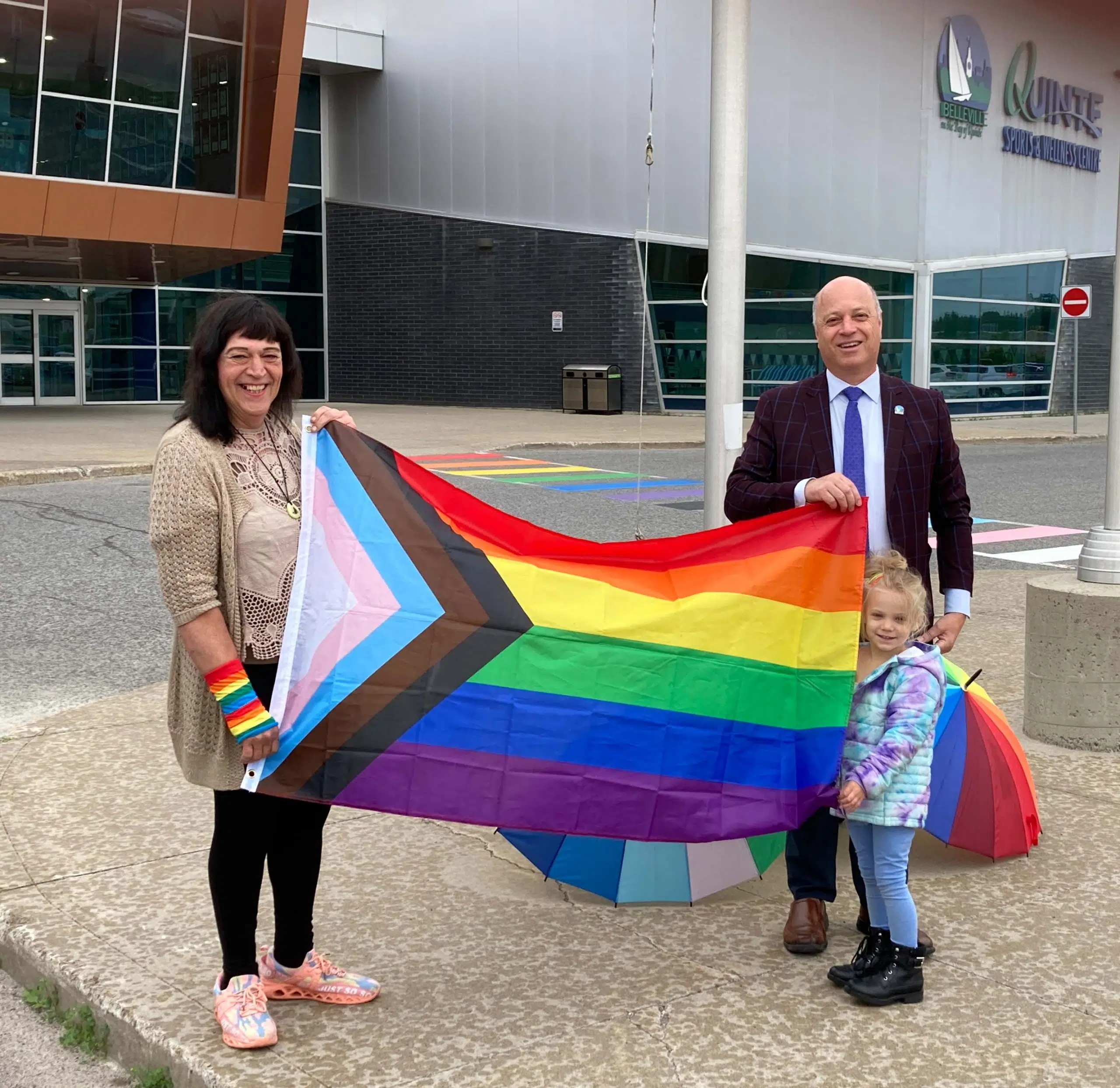 Bay of Quinte Pride Week begins with flag raising, art exhibit opening