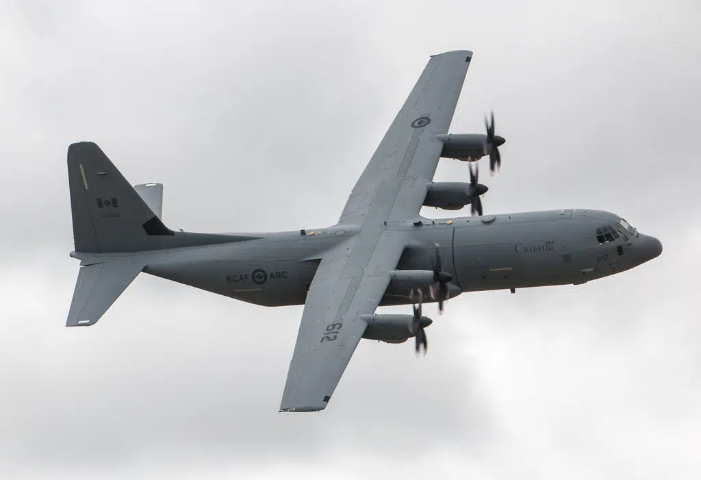 Hercules from 8 Wing Trenton to conduct Canada Day flyby over Brighton
