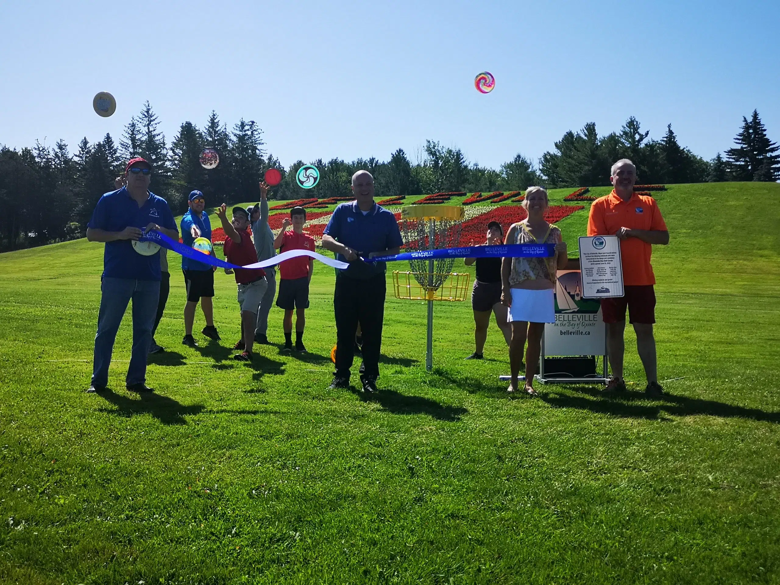 Disc Golf sails into new course at Riverside Park.