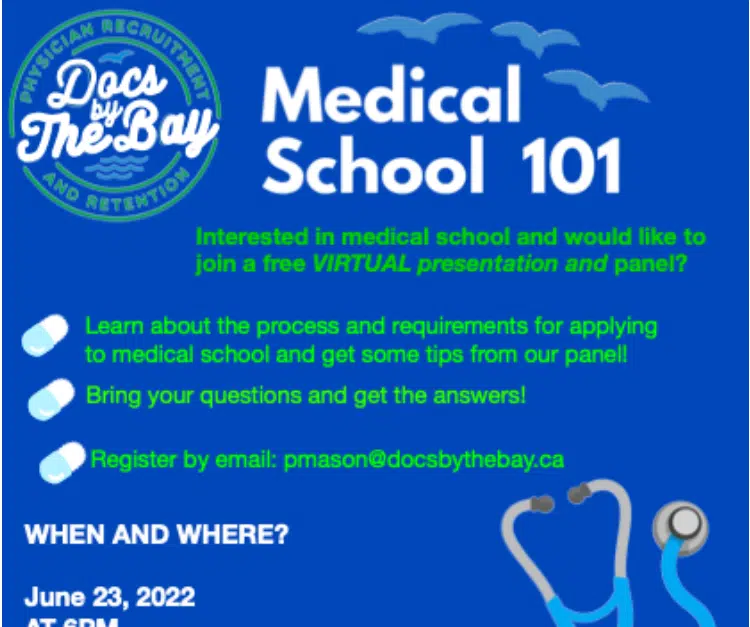 Info session for local students interested in becoming doctors