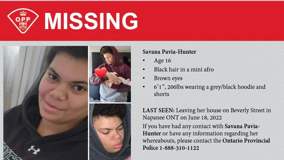 UPDATE:Missing teen LOCATED