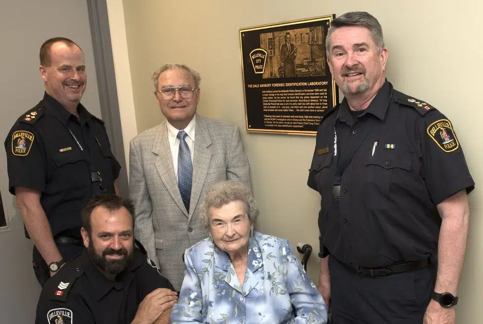 Recognized for moving Belleville Police Service into the future