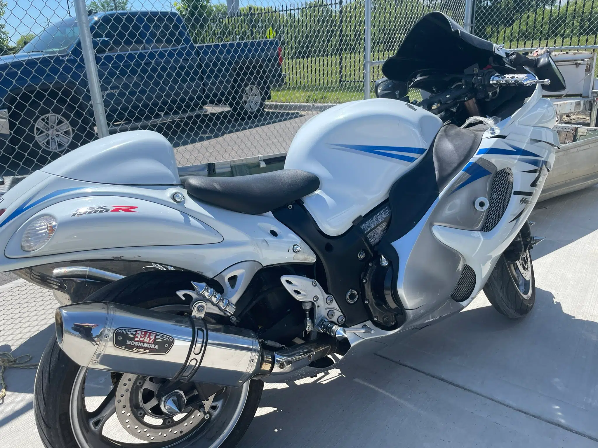 Stolen motorcycle involved in Trenton collision, prohibited firearm seized