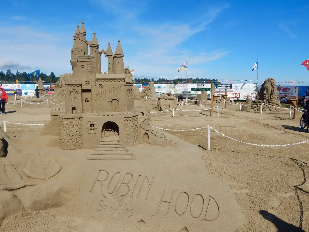 Sand-Sculpting at Sandbanks Park