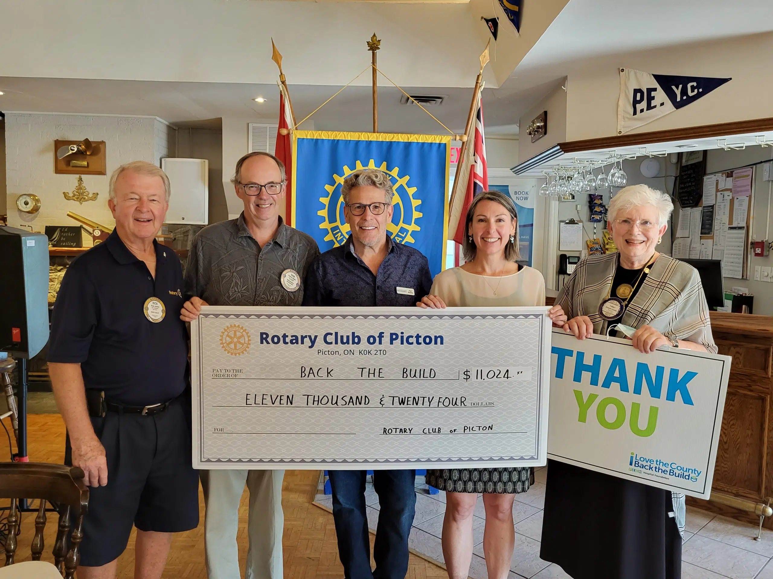 RELEASE: Picton Rotary Backs the Build