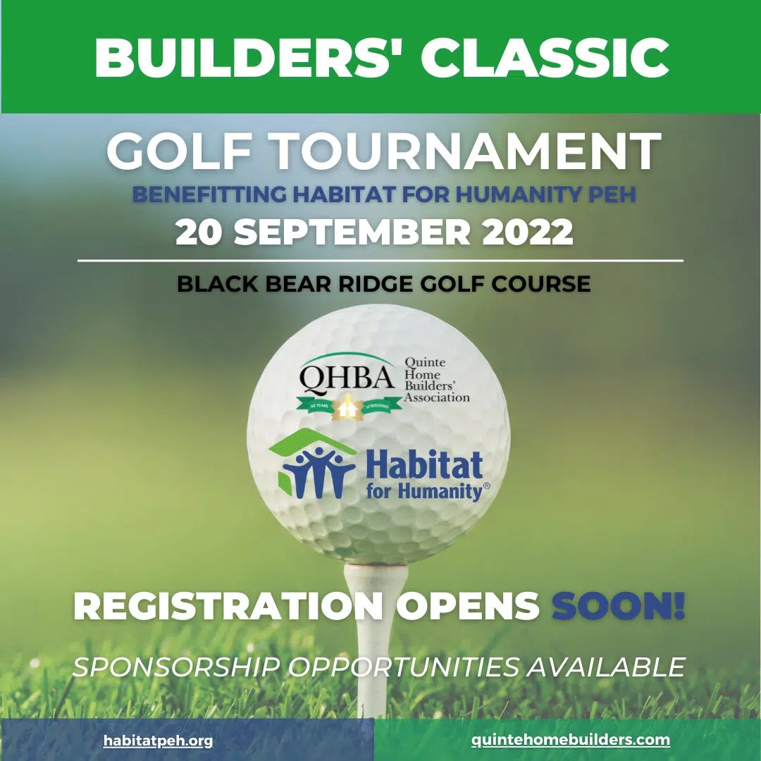 RELEASE: Home Builders, Habitat for Humanity hosting golf tournament