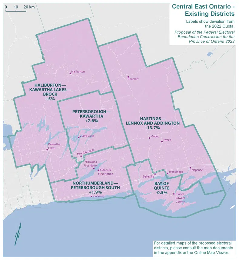 Changes proposed to federal riding boundaries