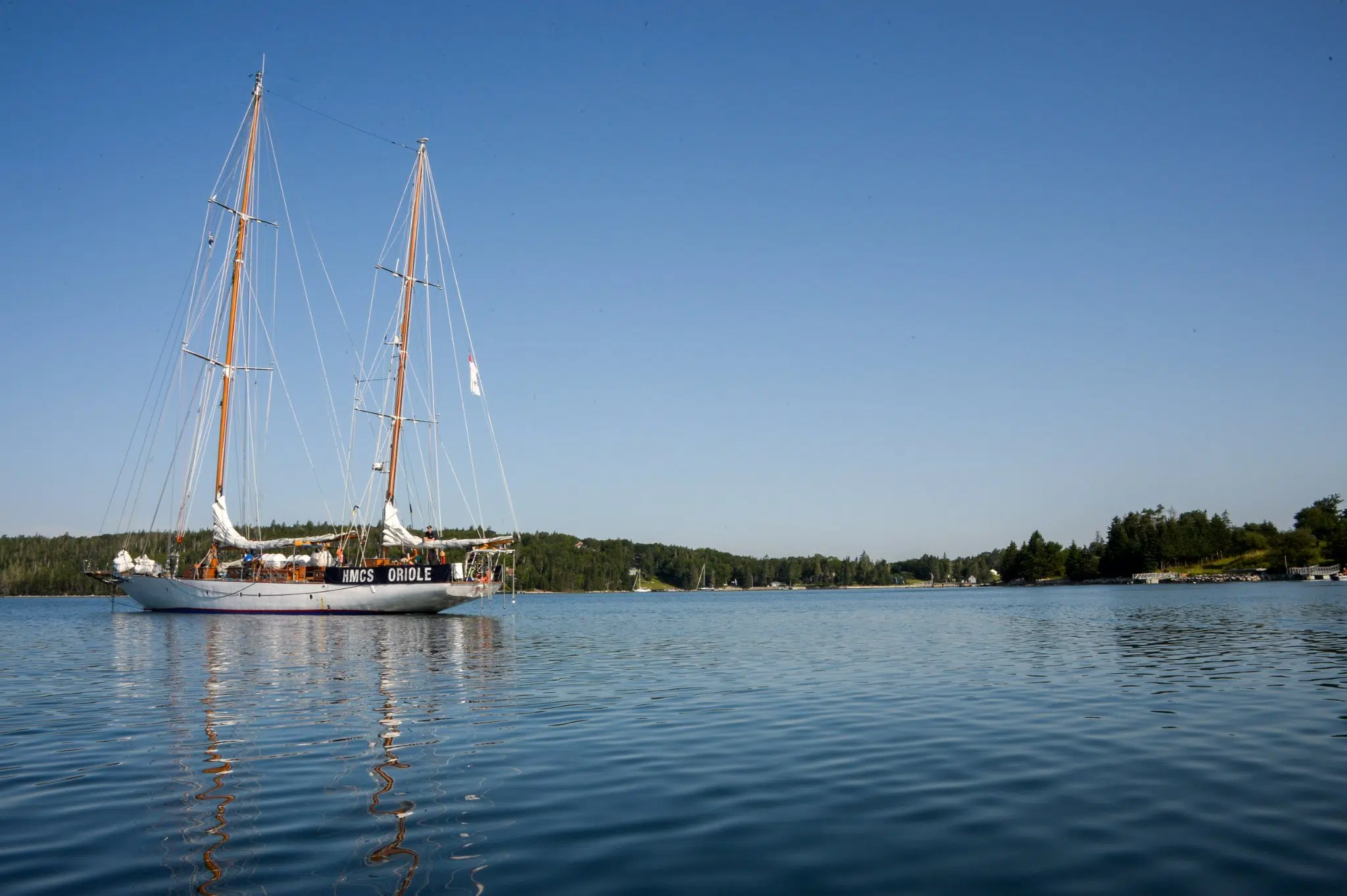 RELEASE - HMCS Oriole docking in Picton