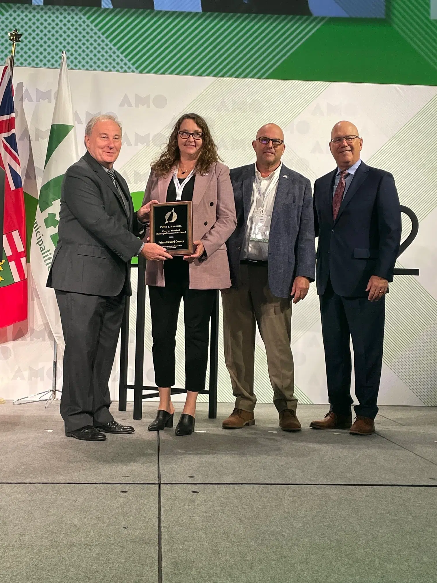 Prince Edward County wins award for innovation