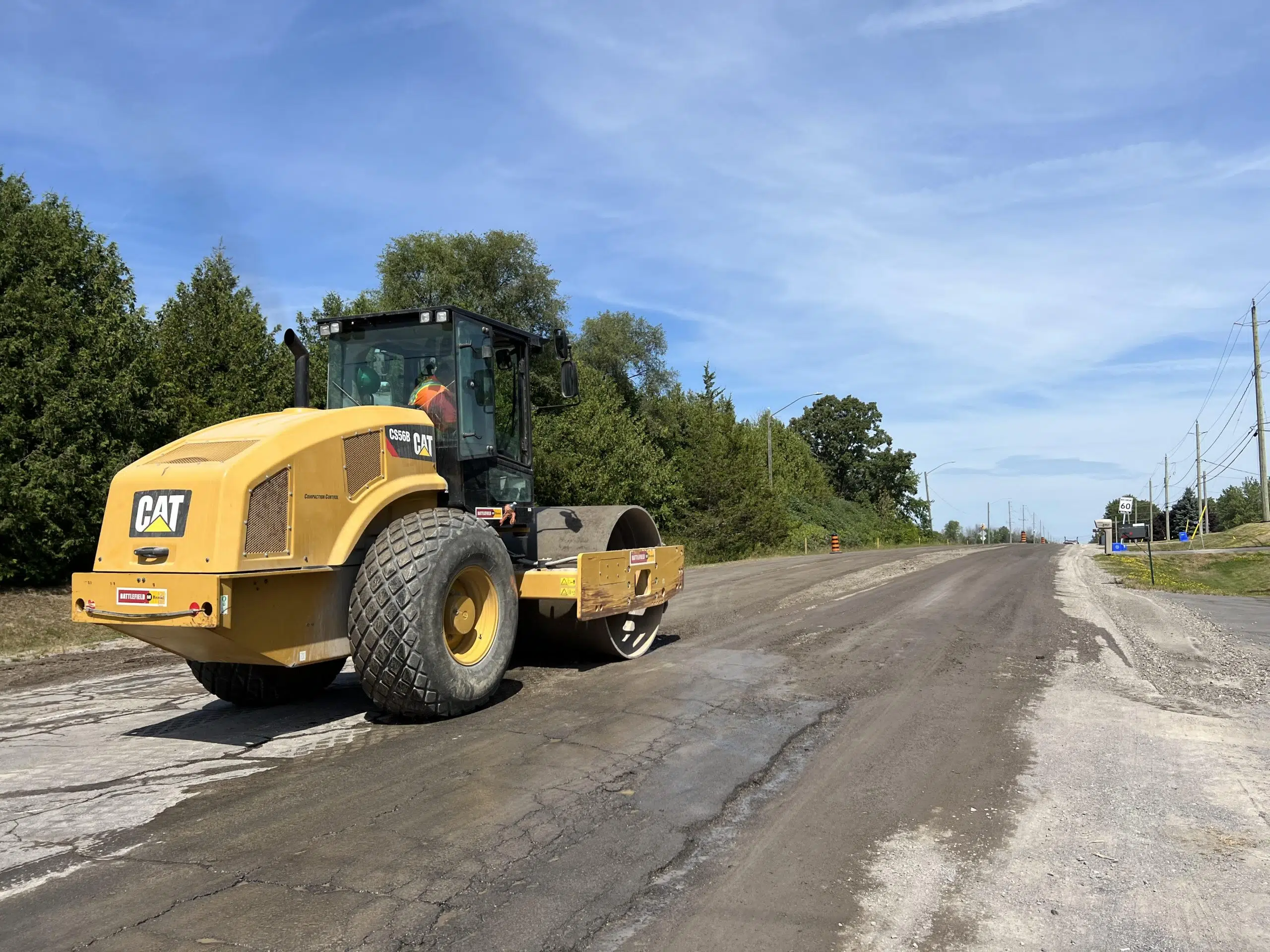 Sidney Street resurfacing underway