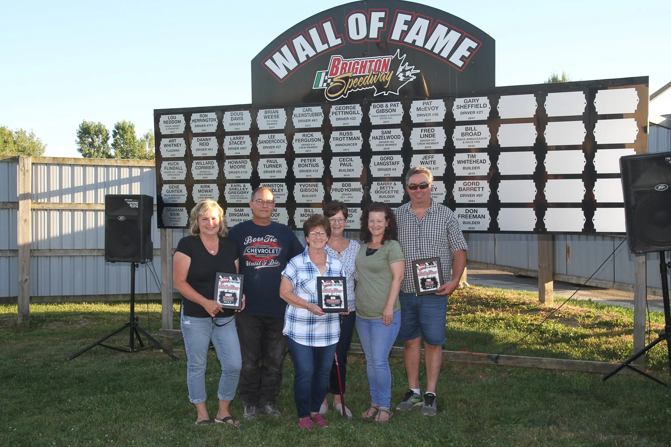 RELEASE - Brighton Speedway inducts three 2022 Wall of Fame recipients