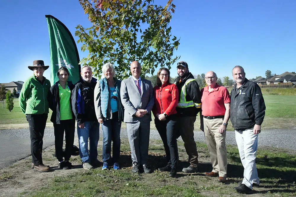 Tree planting event at Bird Park