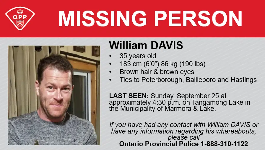 Man reported missing to Central Hastings OPP