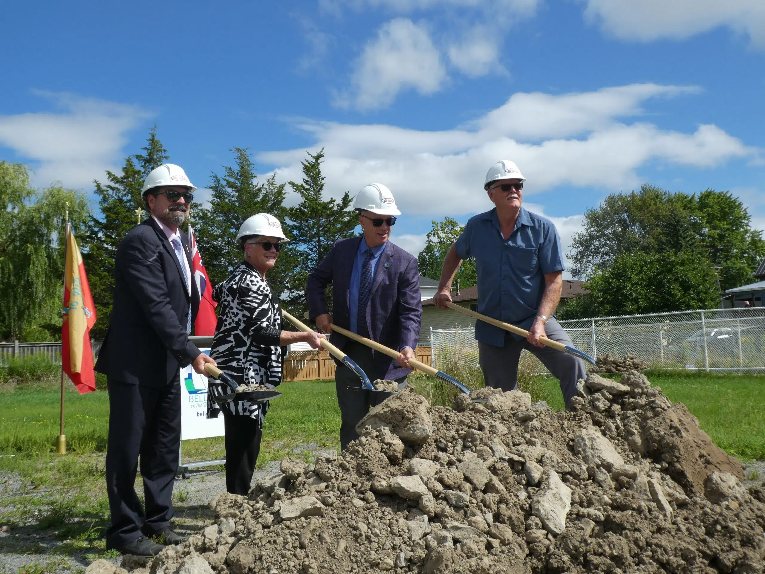 Habitat for Humanity Prince Edward-Hastings's first groundbreaking ceremony in two years