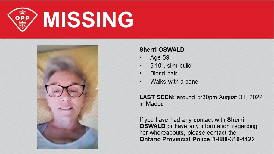 Missing woman