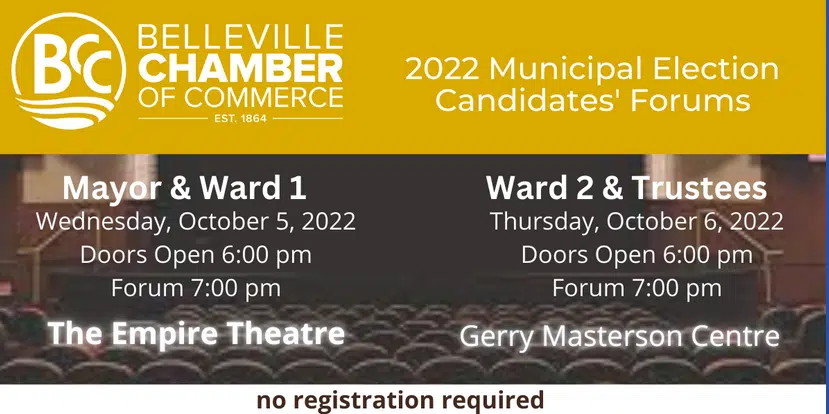 See Belleville municipal candidates in action