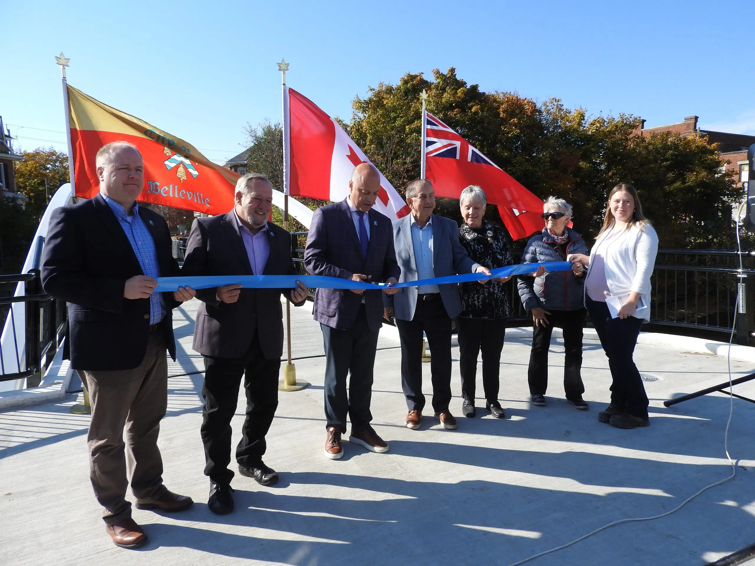 New footbridge open to the public