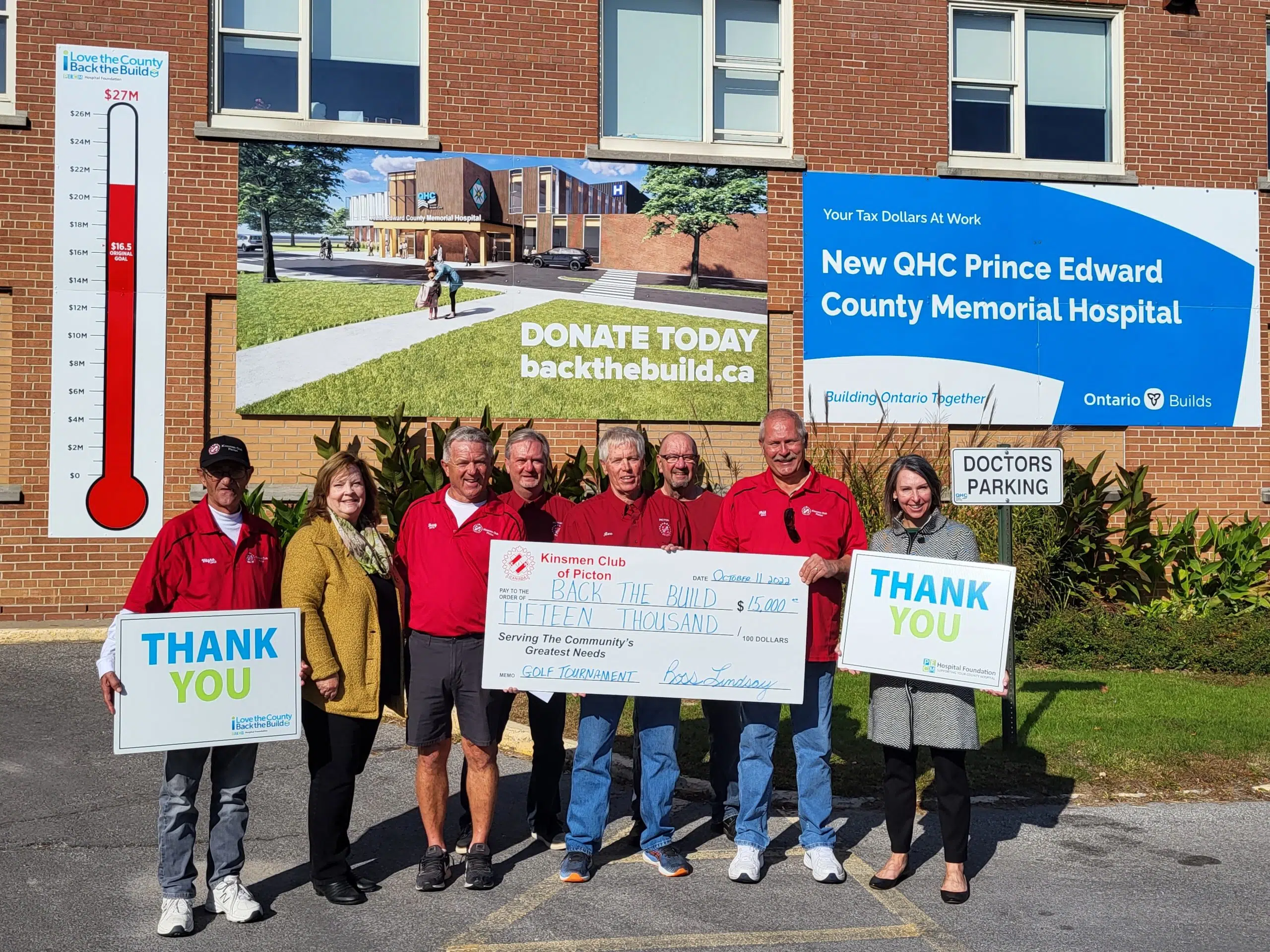 $15,000 raised for new hospital