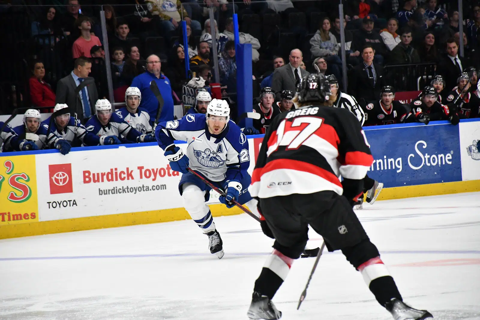 Belleville Senators lose to Syracuse Crunch