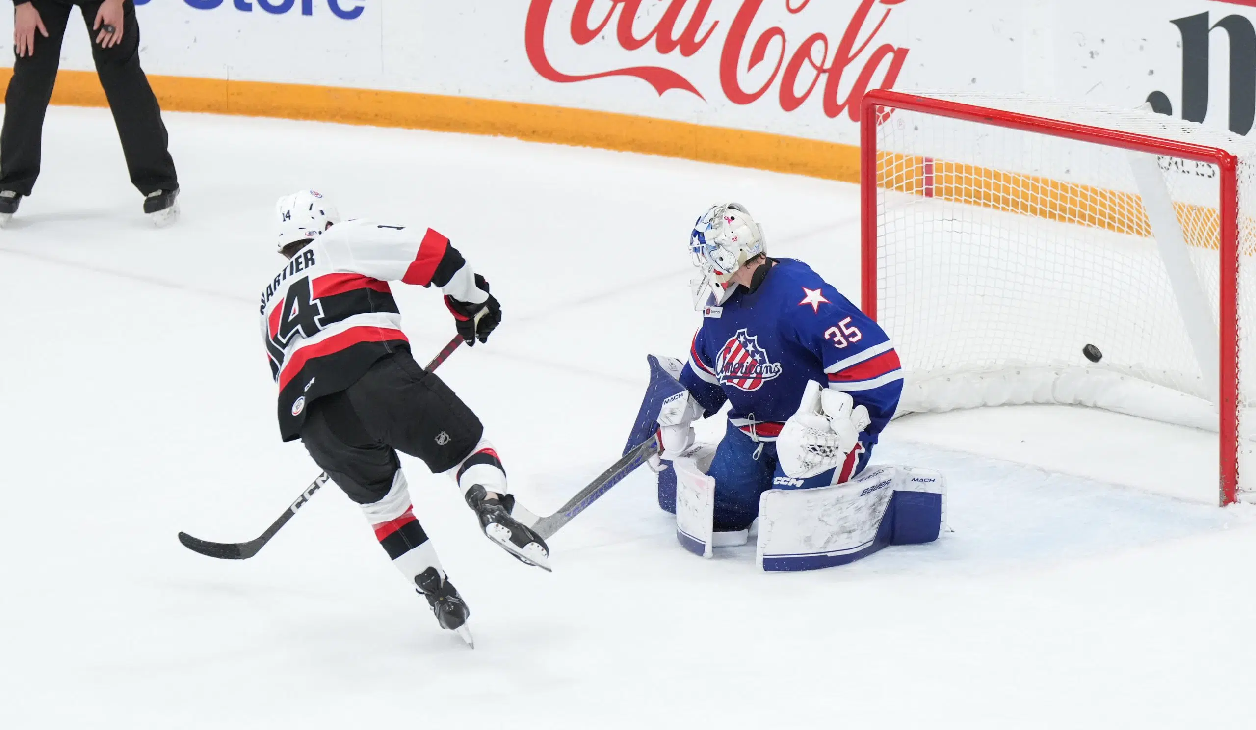 Belleville Senators defeat Rochester Americans