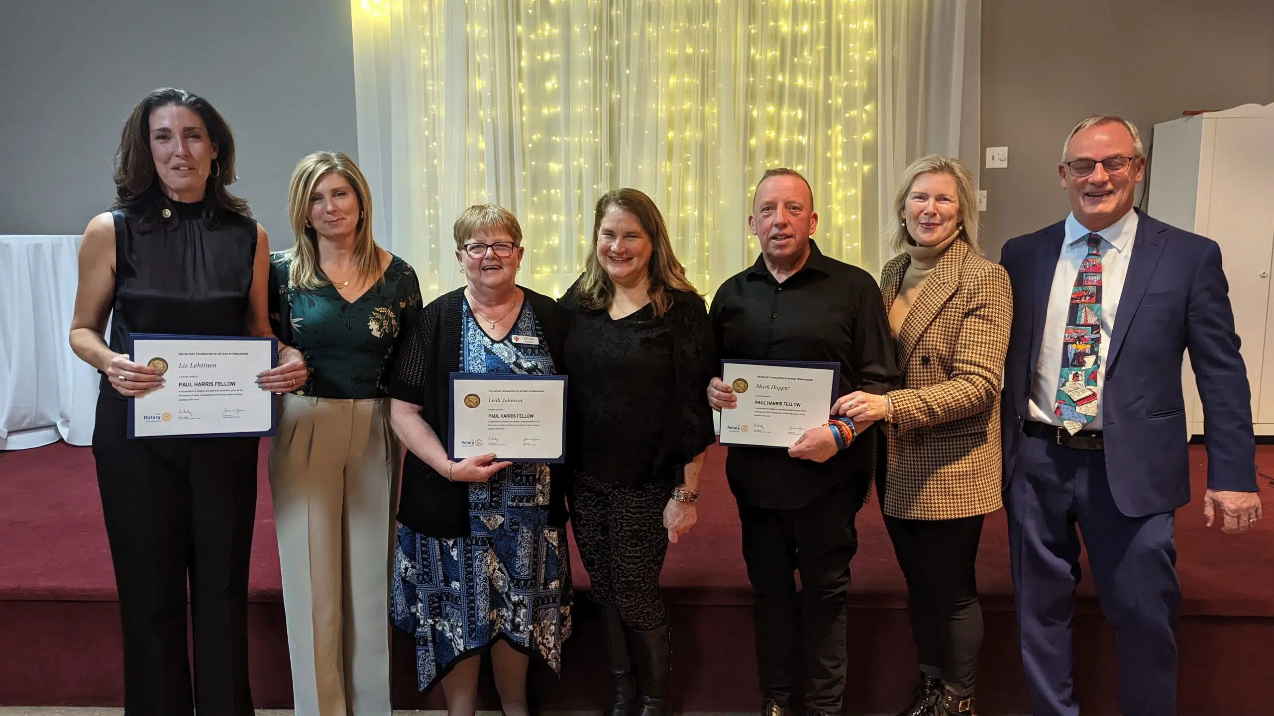 Belleville Rotary honours community members for outstanding service