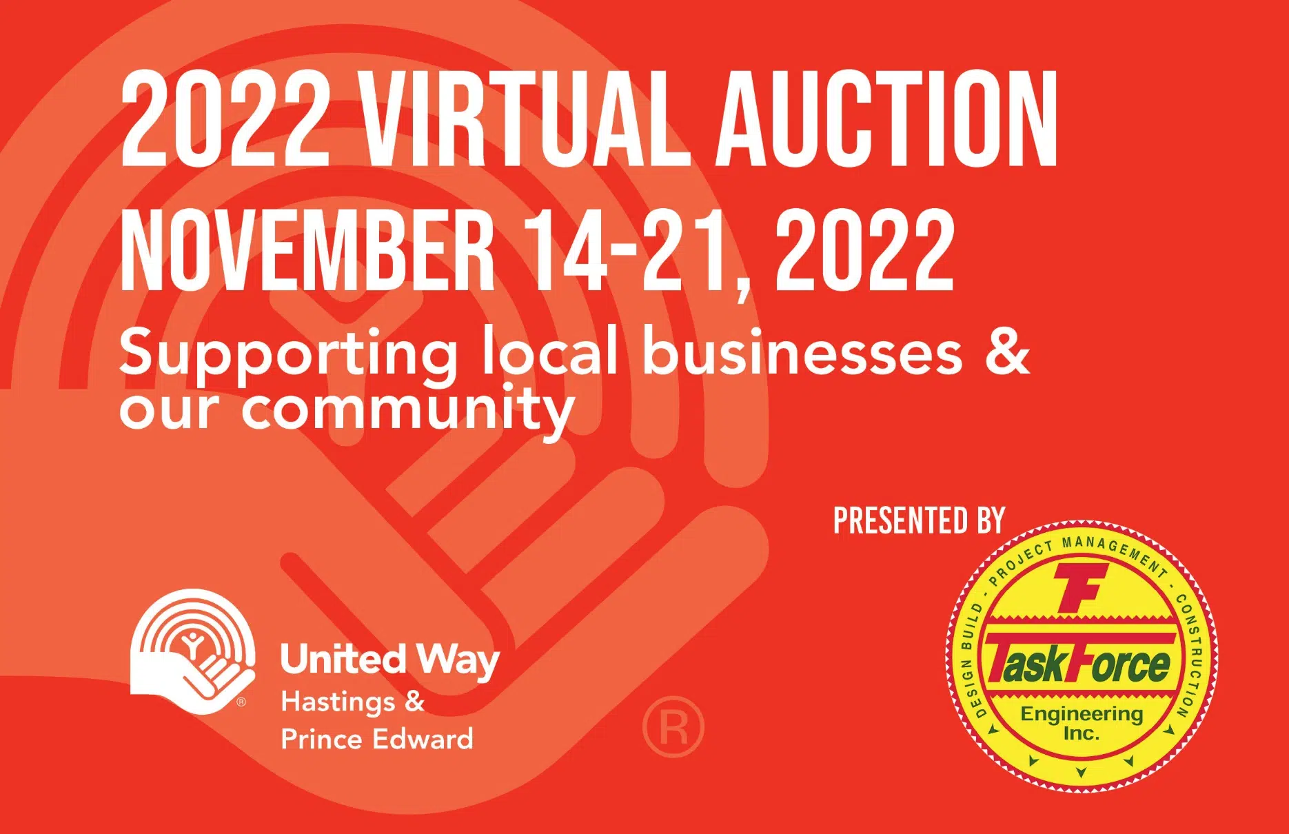 United Way virtual auction on now