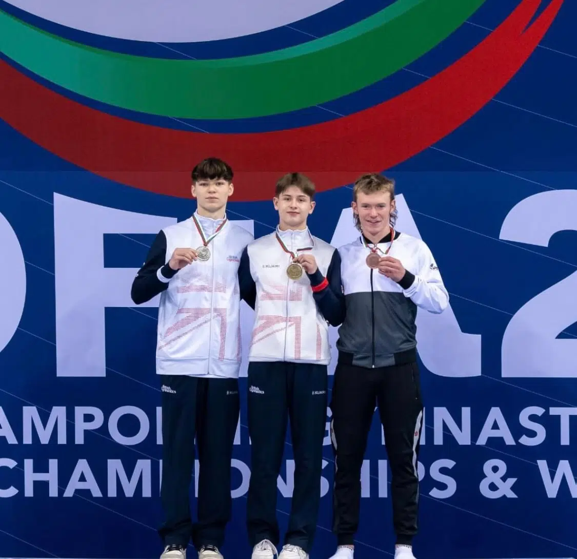 Matthews hits the podium on the world stage