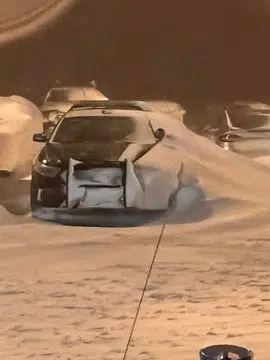 120 km/h winds in Prince Edward County during snow storm