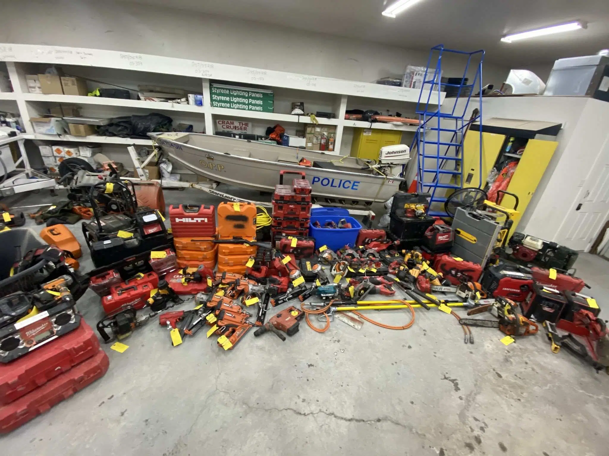 Three arrested; $70,000 in stolen items seized in Stirling-Rawdon