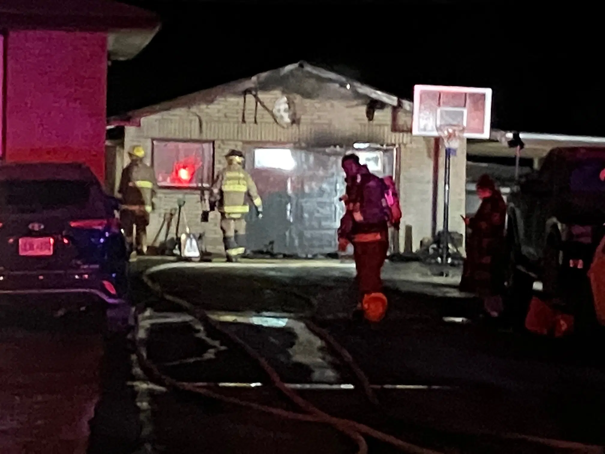 Early morning garage fire in Quinte West