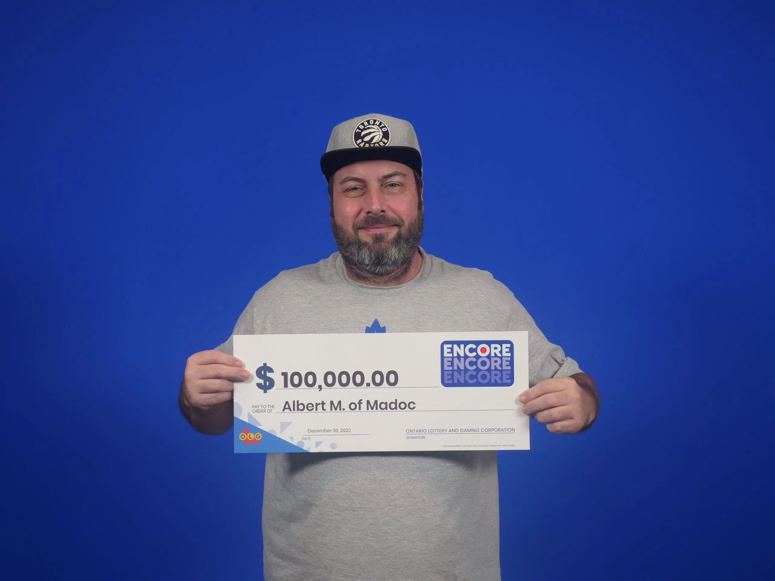 Madoc resident wins $100,000 on ENCORE