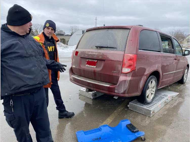 OPP and MTO conduct vehicle investigations in Prince Edward County