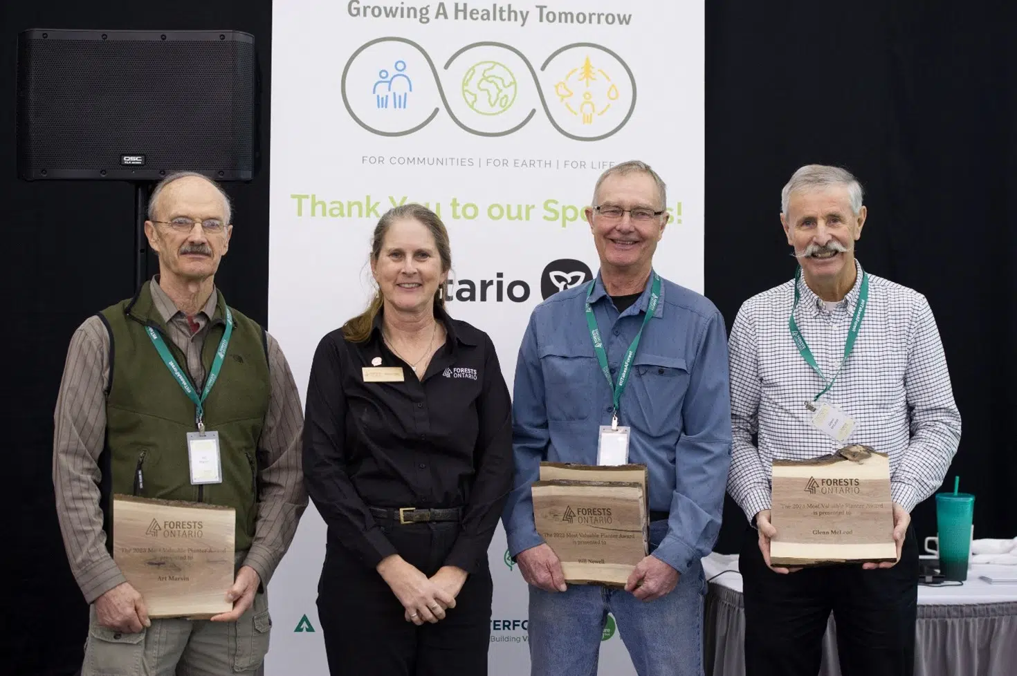 Northumberland County tree planters receive provincial award