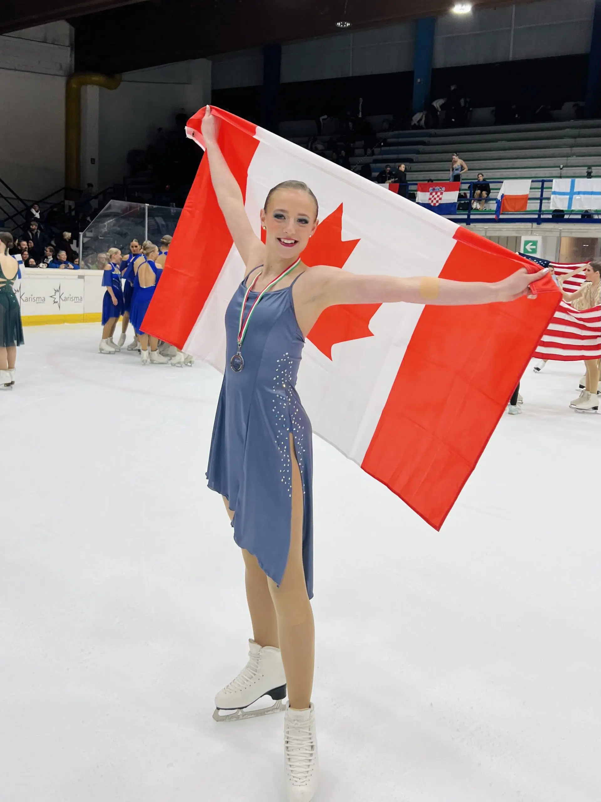 Frankford's Choinard and Nexxice earn Bronze at Spring Cup
