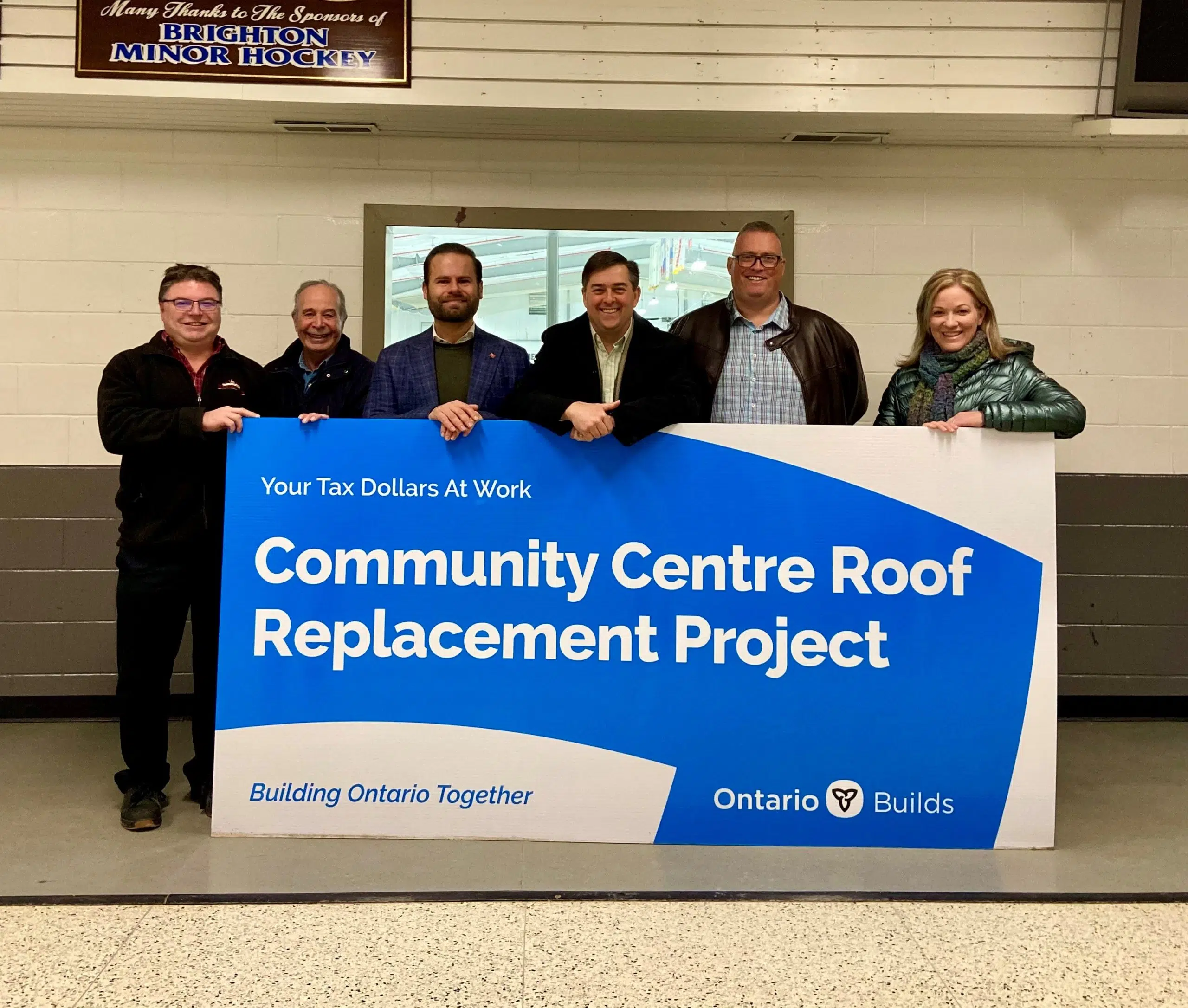 Brighton arena receives new roof