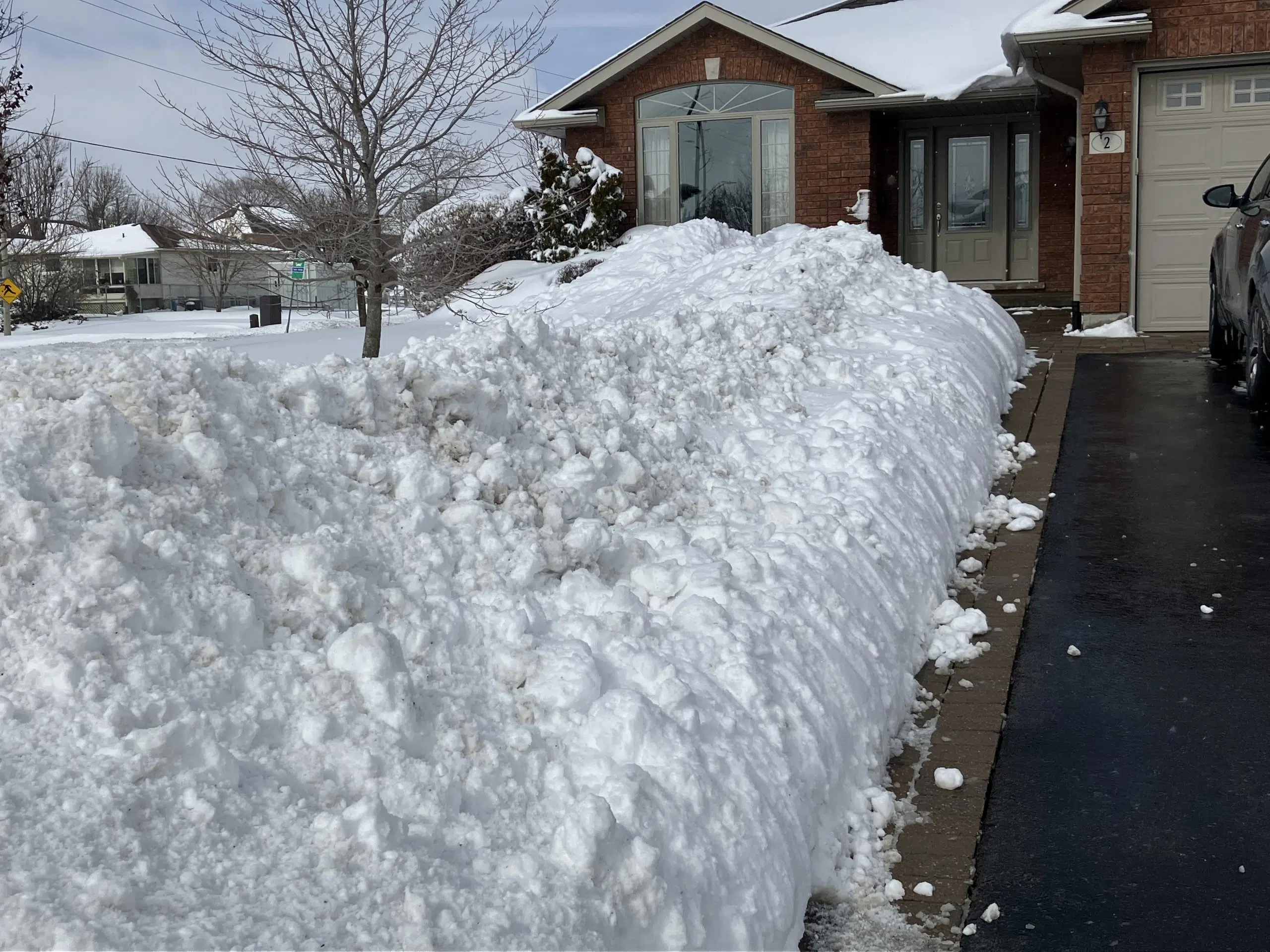 Heavy snow and lots of it