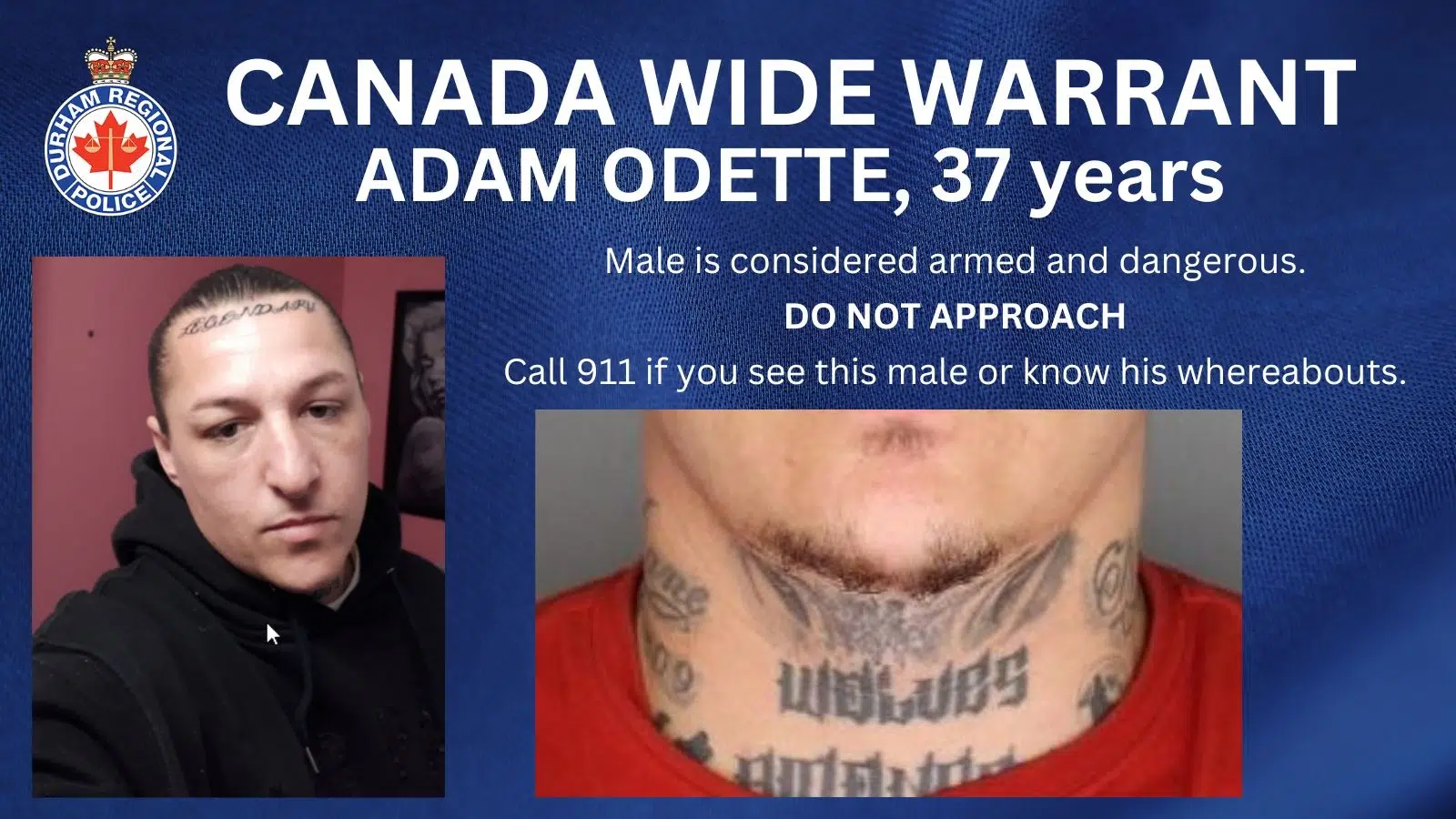 Canada-wide warrant issued for man wanted in fatal Oshawa stabbing