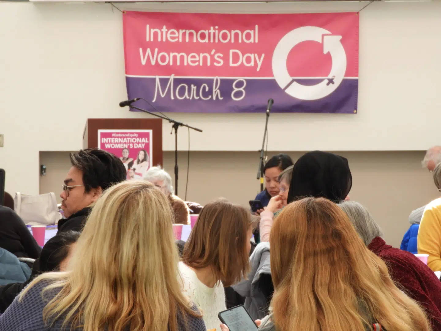 Celebration and challenge on International Women's Day