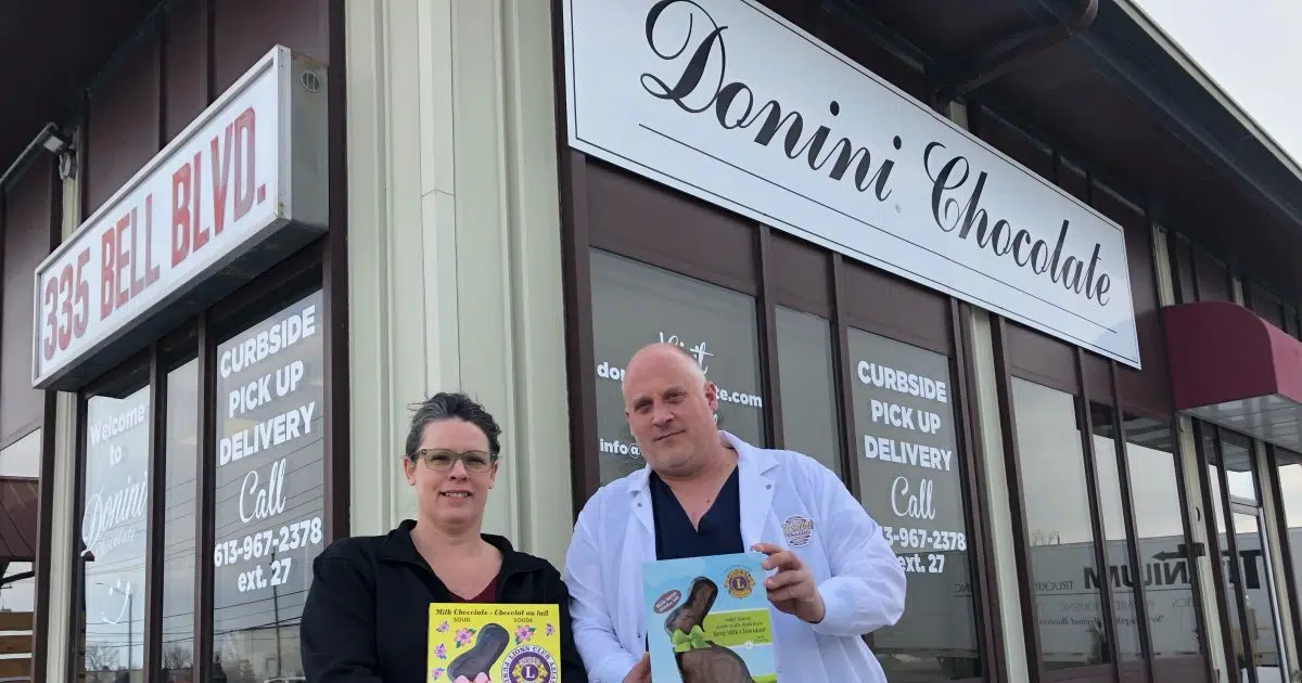 Donini Chocolate and Lions International Pass 40 Years | Quinte News
